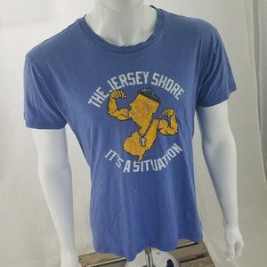 Jersey Shore T-Shirt Blue Promo Shirt